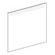 Geberit Miroir lumineux Option Basic éclairage supérieur, 100x90 cm
