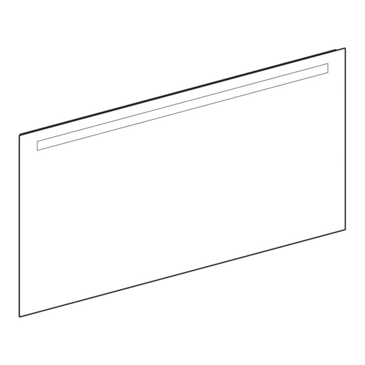 Geberit Miroir lumineux Option Basic éclairage supérieur, 140x70 cm