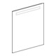 Geberit Miroir lumineux Option Basic éclairage supérieur, 60x70 cm