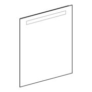 Geberit Miroir lumineux Option Basic éclairage supérieur, 60x70 cm-2