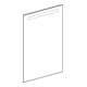 Geberit Miroir lumineux Option Basic éclairage supérieur, 60x90 cm
