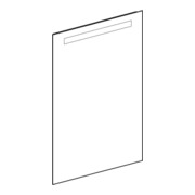 Geberit Miroir lumineux Option Basic éclairage supérieur, 60x90 cm-2