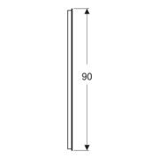 Geberit Miroir lumineux Option Basic éclairage supérieur, 80x90 cm-4
