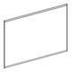 Geberit Miroir lumineux Option Plus 105x70 cm, alu anodisé, éclairage dir./ind.