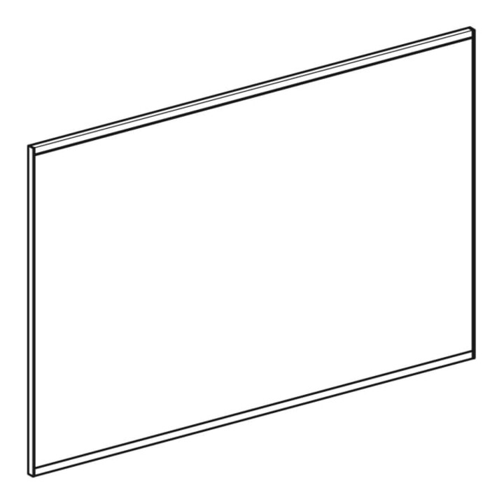 Geberit Miroir lumineux Option Plus 105x70 cm, alu anodisé, éclairage dir./ind.
