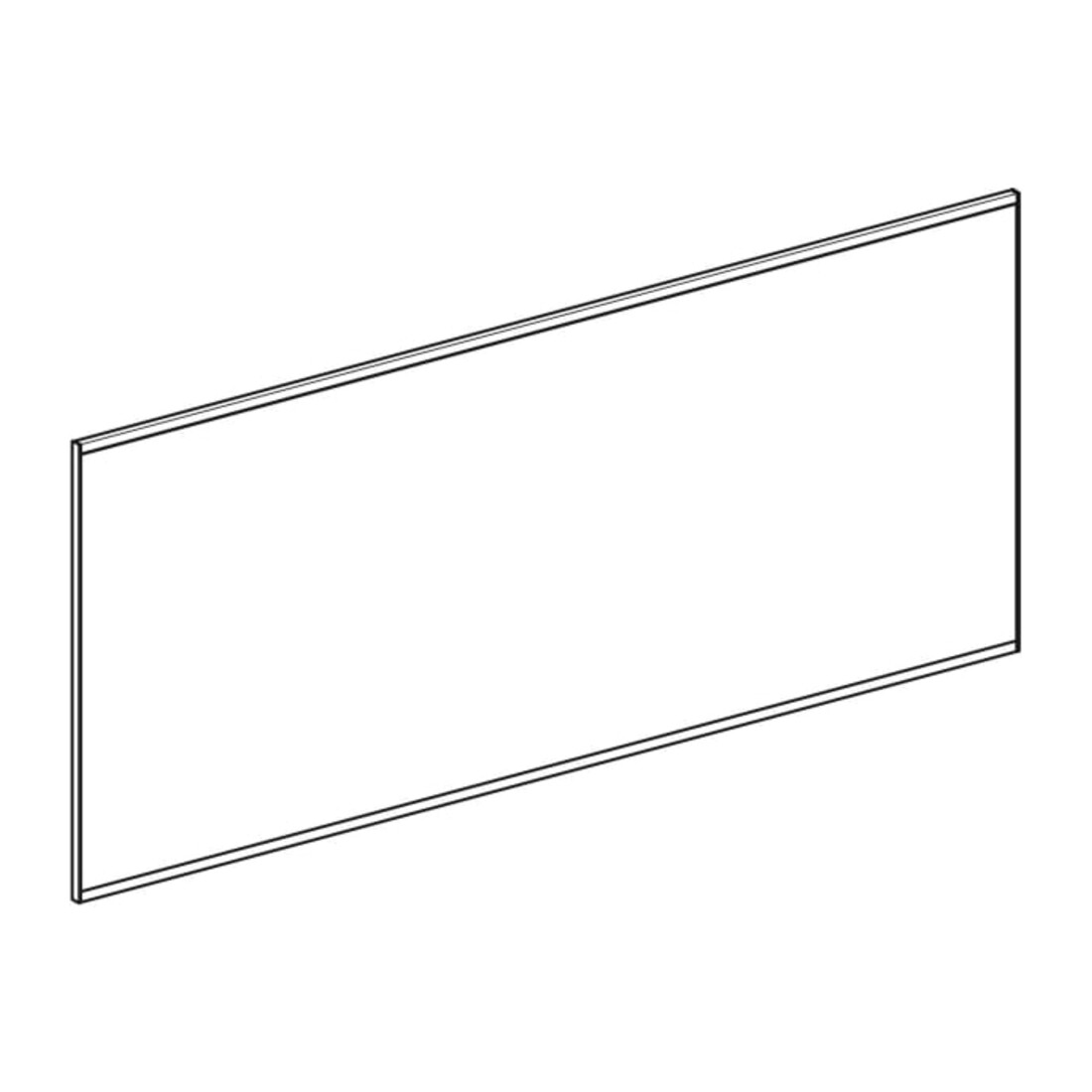 Geberit Miroir lumineux Option Plus 160x70 cm, alu anodisé, éclairage dir./ind.
