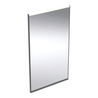 Geberit Miroir lumineux Option Plus 40x70 cm, avec cadre alu, éclairage direct/indirect