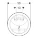 Geberit Miroir lumineux Option Round d= 50 cm, éclairage direct/indirect