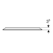 Geberit Miroir lumineux Option Round d= 60 cm, éclairage direct/indirect-4