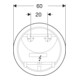 Geberit Miroir lumineux Option Round d= 60 cm, éclairage direct/indirect