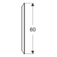 Geberit Miroir lumineux Option Round d= 60 cm, éclairage direct/indirect