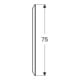 Geberit Miroir lumineux Option Round d= 75 cm, éclairage direct/indirect