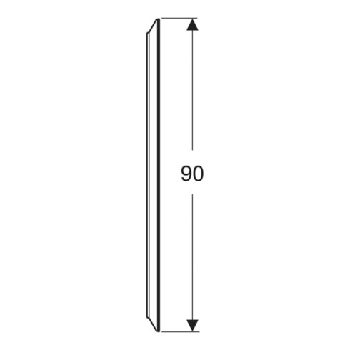 Geberit Miroir lumineux Option Round d= 90 cm, éclairage direct/indirect