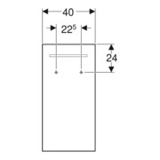 Geberit Miroir lumineux Renova Compact 40x80x3,5 cm-5