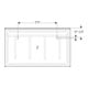 Geberit miroir lumineux Xeno2 120x71x5,5 cm, LED, 230 V, 50 Hz, 87,2 W