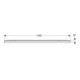 Geberit Miroir lumineux Xeno2 140x71x5,5 cm, LED, 230 V, 50 Hz, 98,6 W