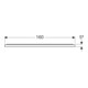 Geberit Miroir lumineux Xeno2 160x71x5,5 cm, LED, 230 V, 50 Hz, 108 W-2