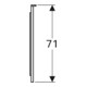 Geberit Miroir lumineux Xeno2 160x71x5,5 cm, LED, 230 V, 50 Hz, 108 W-4