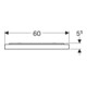 Geberit Miroir lumineux Xeno2 60x71x5,5 cm, LED, 230 V, 50 Hz, 47,5 W-4