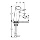 Geberit Mitigeur lavabo monocommande Bambini 3 couleurs-2