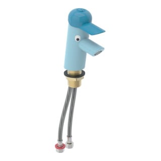 Geberit Mitigeur lavabo monocommande Bambini bleu océan / bleu clair, pour enfants