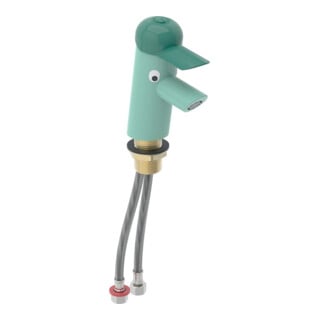Geberit Mitigeur lavabo monocommande Bambini vert forêt / vert clair, pour enfants