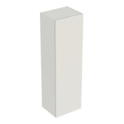 Geberit Mittelhochschrank Smyle Square 36x118x29,9cm, 1 Tür, sandgrau hochglanz