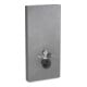 Geberit Module WC mural Monolith H 101 cm, ardoise foncée, alu satiné chromé SW-1