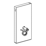 Geberit Module WC mural Monolith H 101 cm, ardoise foncée, alu satiné chromé SW-2