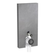 Geberit Module WC sur pied Monolith H 101 cm, Fr. Ardoise, S. Alu SW-chrome