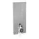 Geberit Module WC sur pied Monolith H 114 cm, béton gris, côté aluminium-1