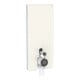 Geberit Module WC sur pied Monolith H 114 cm, façade verre gris sable, côté alu-1