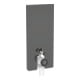 Geberit Module WC sur pied Monolith H 114 cm, façade verre laqué, côté alu SW-chrome-1