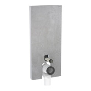 Geberit Module WC sur pied Monolith Plus H 114 cm, béton pierre naturelle, face alu