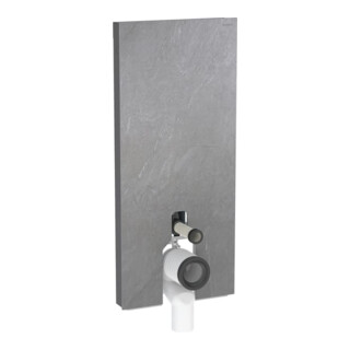 Geberit Module WC sur pied Monolith Plus H 114 cm, F SZ Ardoise, S. Alu SW-chrome