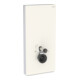 Geberit Module WC suspendu Monolith Plus H 101 cm, verre satiné gris sable, face alu-1