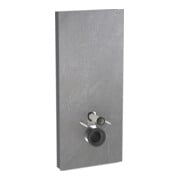 Geberit Module WC suspendu Monolith Plus H 114 cm, F ardoise, S. alu SW-chrome