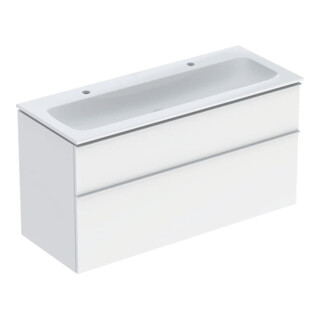 Geberit Möbel-Waschtischset iCon 120x63x48cm, w/KT, we. ma, Gr. we. ma