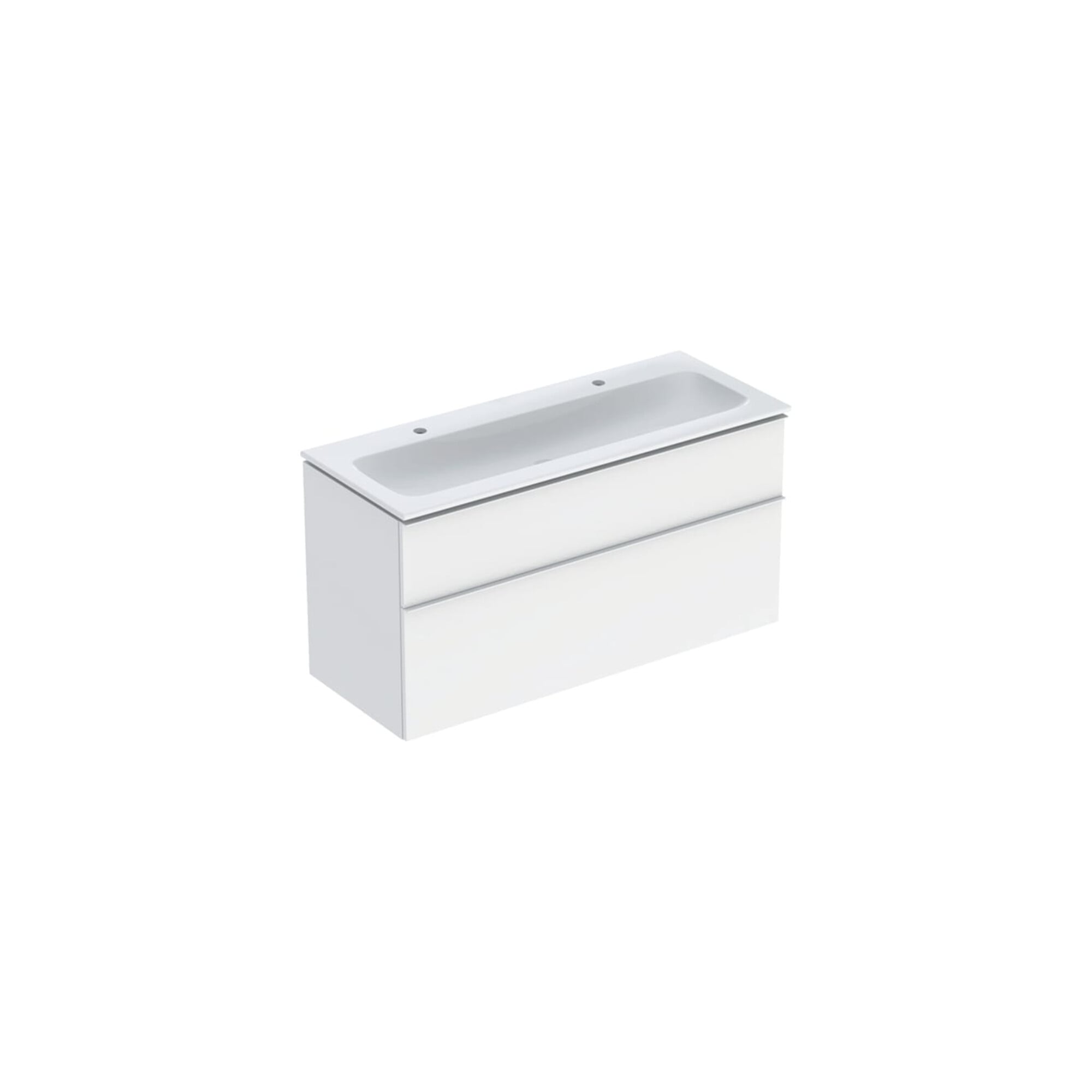 Geberit Möbel-Waschtischset iCon 120x63x48cm, w/KT, we. ma, Gr. we. ma
