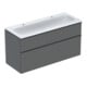 Geberit Möbel-Waschtischset iCon 120x63x48cm, we., Ko/Fr/Gr lava matt-1