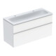 Geberit Möbel-Waschtischset iCon 120x63x48cm, we., we. hochgl., Gr. vc-1