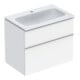 Geberit Möbel-Waschtischset iCon 75x63x48cm, w/KT, we. hochgl., Gr. vc-1