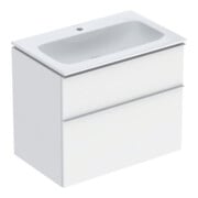 Geberit Möbel-Waschtischset iCon 75x63x48cm, w/KT, we. ma, Gr. we. ma