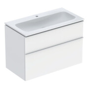 Geberit Möbel-Waschtischset iCon 90x63x48cm, w/KT, we. ma, Gr. we. ma