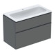 Geberit Möbel-Waschtischset iCon 90x63x48cm, we., Ko/Fr/Gr lava matt-1