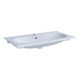 Geberit Möbelwaschtisch Acanto 90x48cm, m Hahnloch, mit Überlauf, weiß-1
