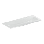 Geberit Möbelwaschtisch iCon 120x48cm, HL li + re, o. ÜL, we/KeraTe