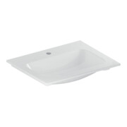 Geberit Möbelwaschtisch iCon 60x48cm, Hahnl. mit., o. Überlauf, weiß
