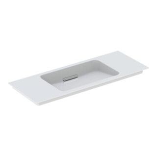 Geberit Möbelwaschtisch One 105x40cm, o HL, Ü vd, w K-Tec/Bl c geb.
