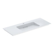 Geberit Möbelwaschtisch One 120cm, HL mit., o. ÜL, we. K-Tect/Bl we.